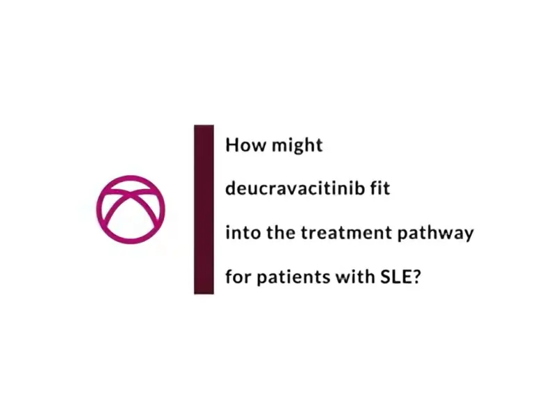 How might deucravacitinib fit into the treatment pathway for patients with SLE?